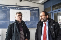 Tribunale di Viterbo, Antonio Ingroia e il suo collaboratore Antonio De Felice